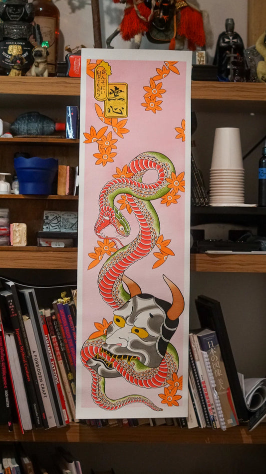 Hannya x Hebi maple leaves