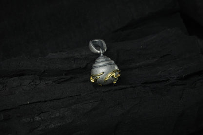 Hōju Silver Pendant