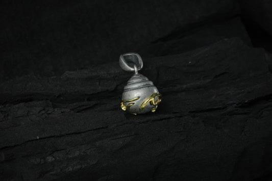 Hōju Silver Pendant